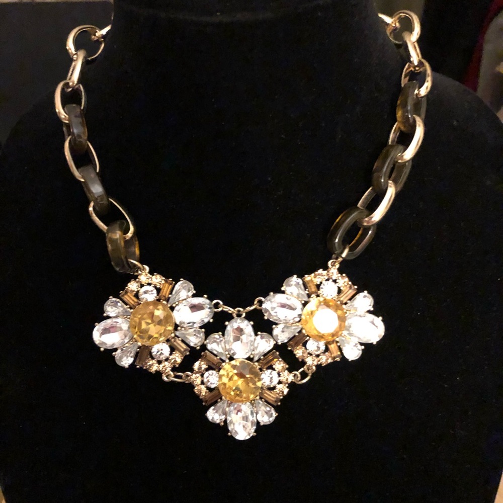 Sparkling Bib Necklace